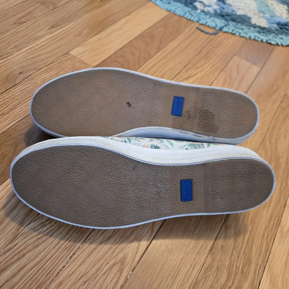Keds Rifle Paper Floral Double Decker Champion Sneaker Size 9.5